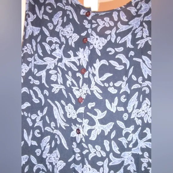 Blue patterned Dress - Picture 5 of 7